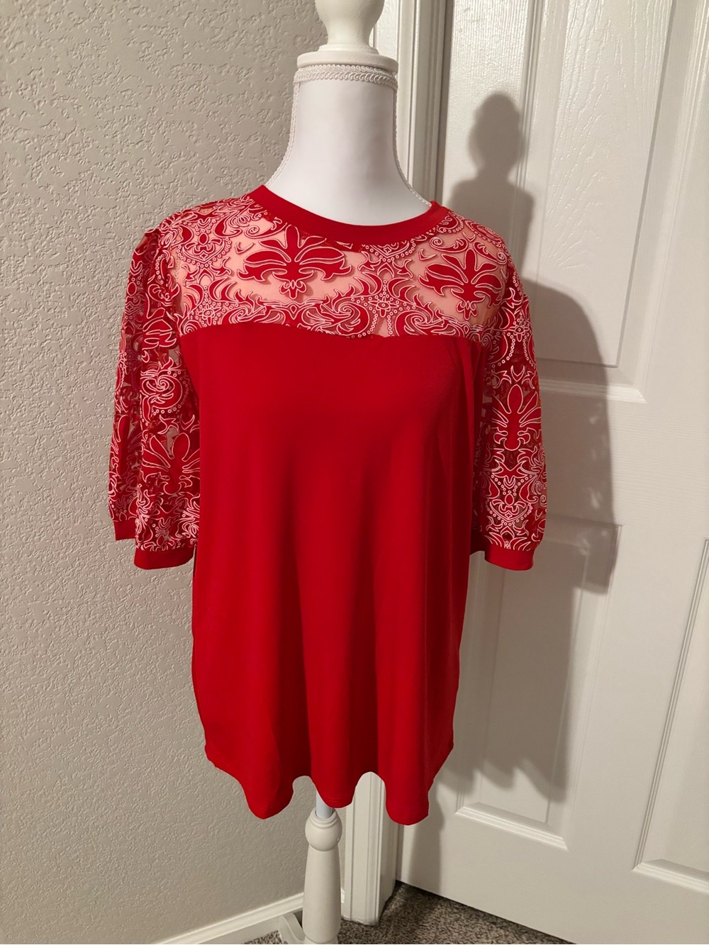 Red Women's Top